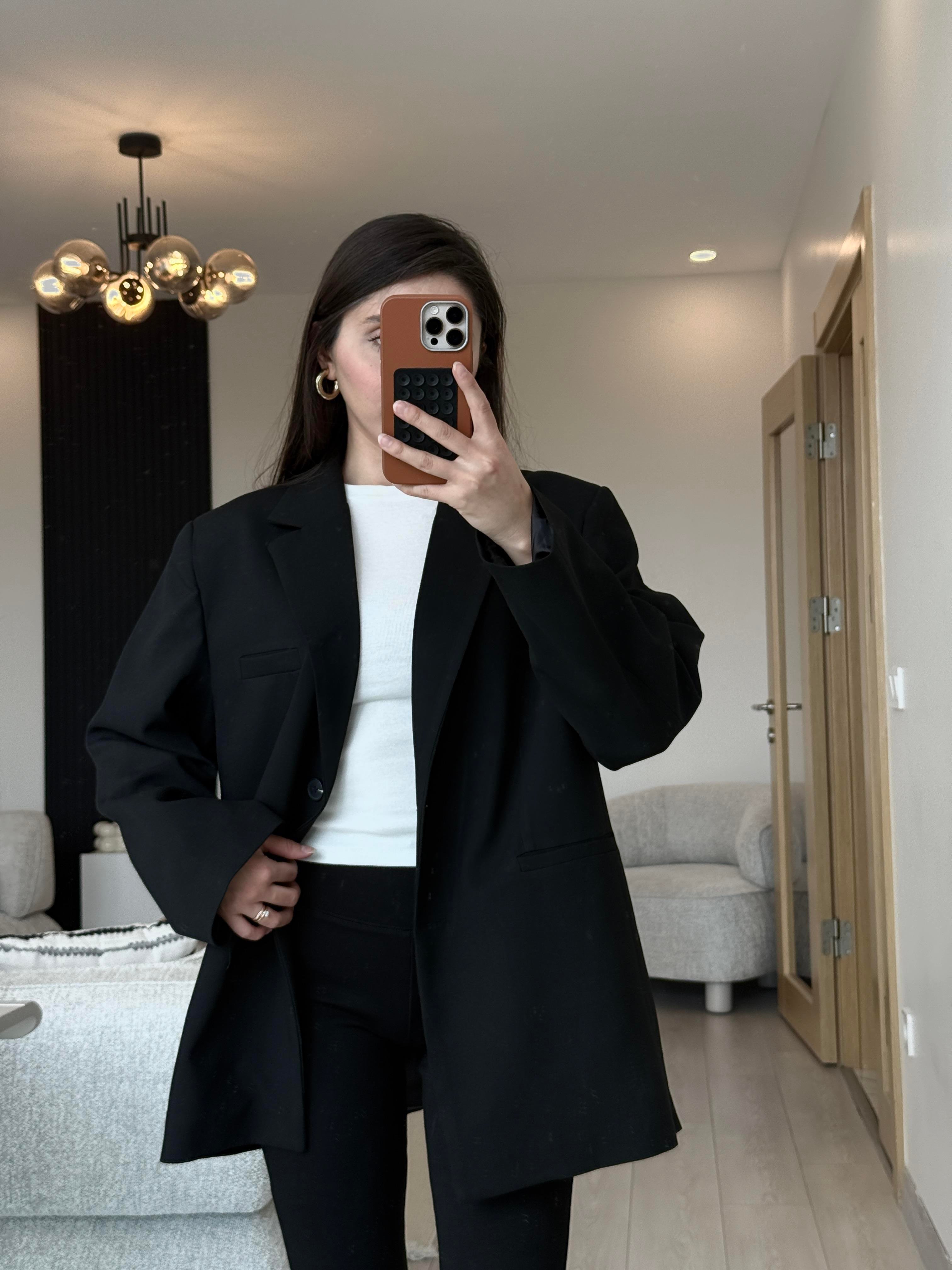 SİYAH BLAZER CEKET