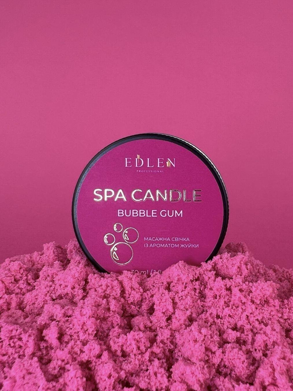 Spa candle Edlen Bubble gum, 30 ml