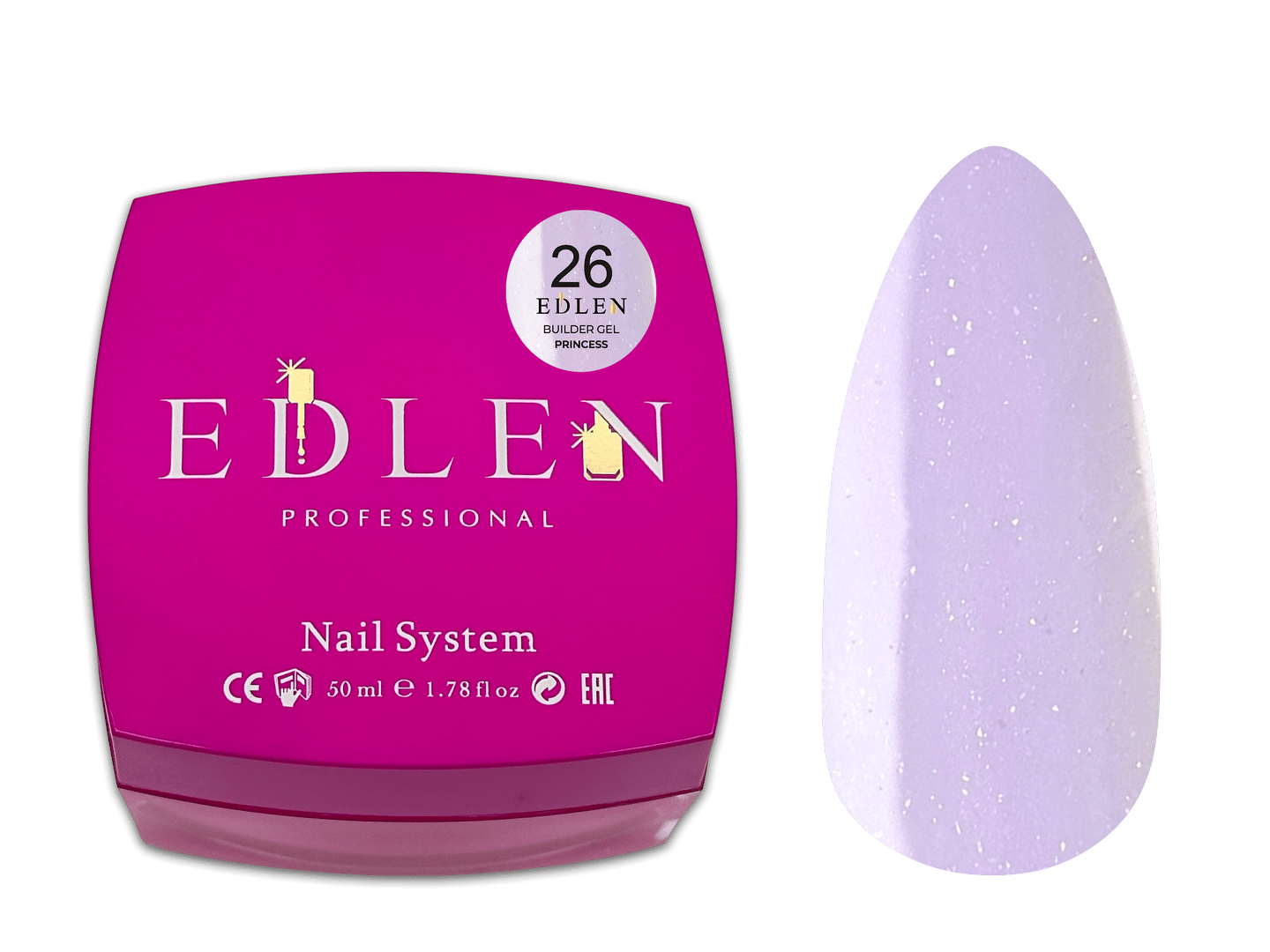 EdlenBuilder Jel PrincessBuilder gel Edlen Princess №26 50ml