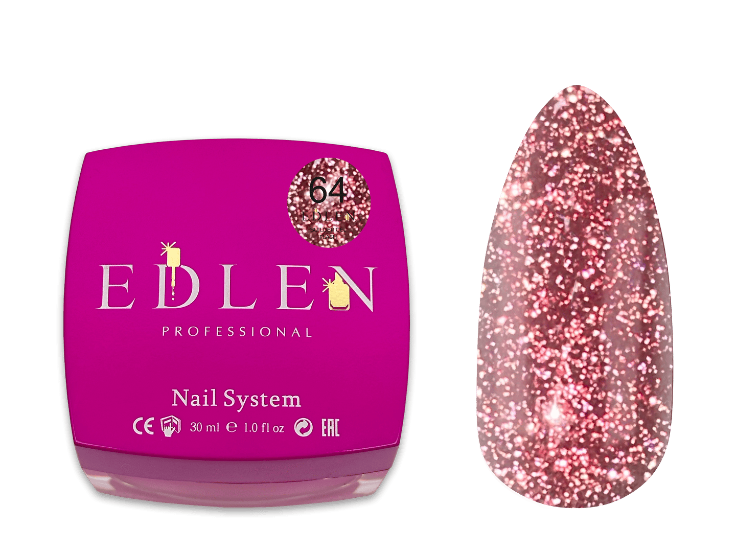 EdlenBuilder Jel FlashBuilder gel Flash Edlen №64 30ml