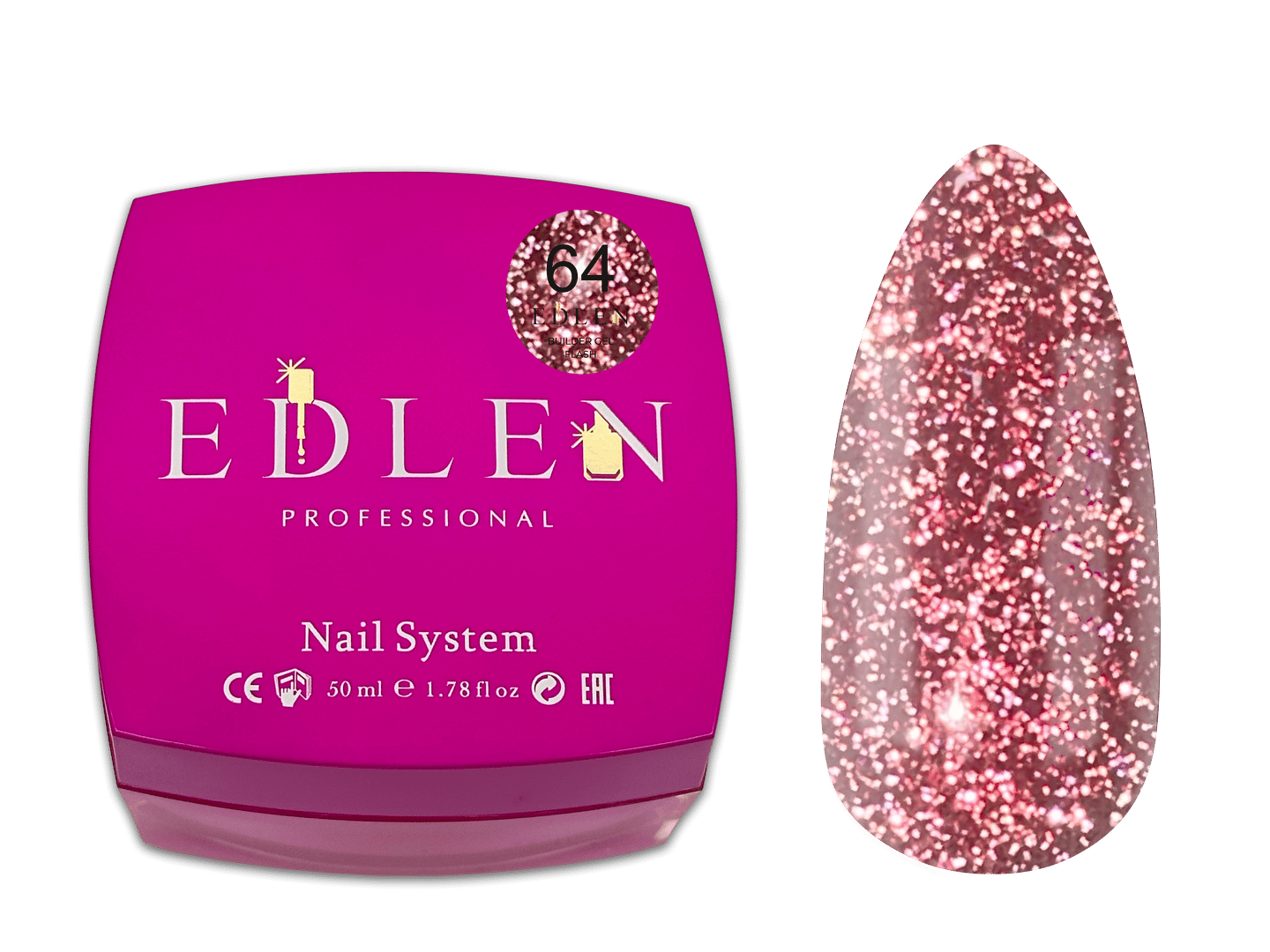 EdlenBuilder Jel FlashBuilder gel Flash Edlen №64 50ml