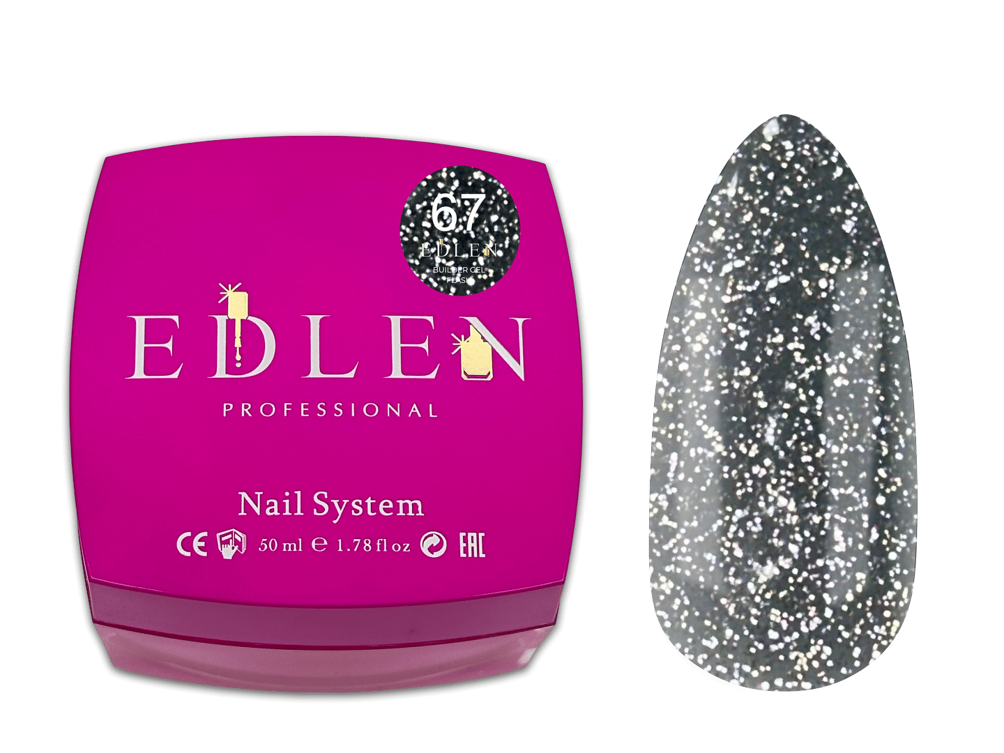 EdlenBuilder Jel FlashBuilder gel Flash Edlen №67 50ml