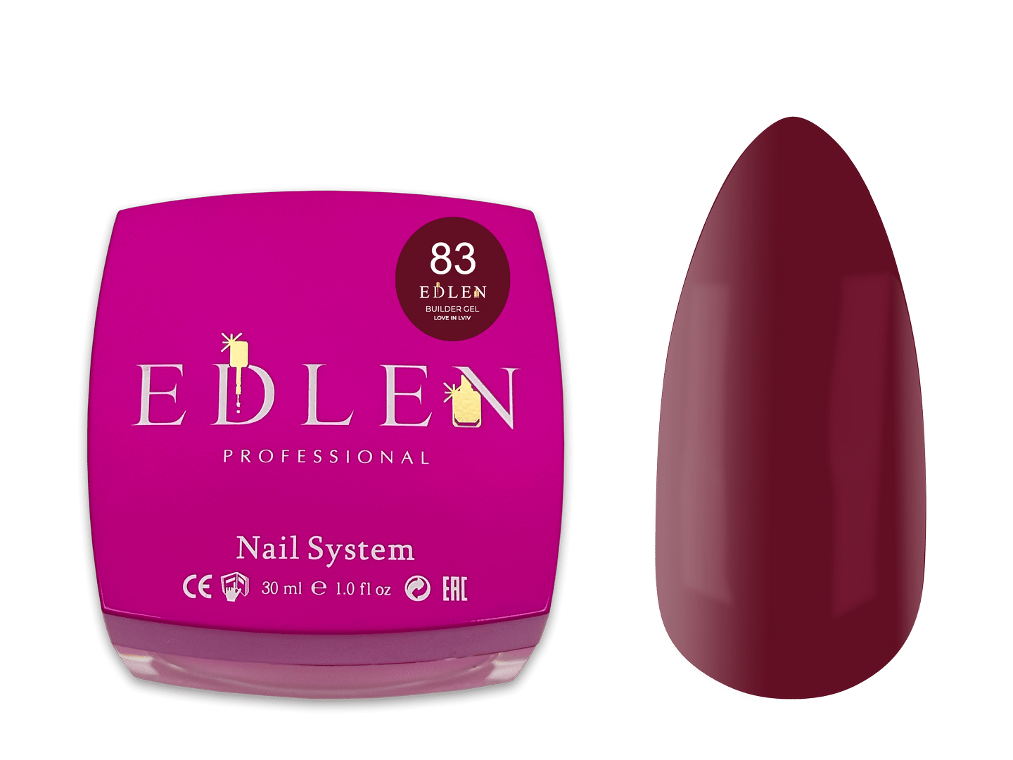 EdlenBuilder gel Love in LvivBuilder gel Love in Lviv Edlen №83 30ml