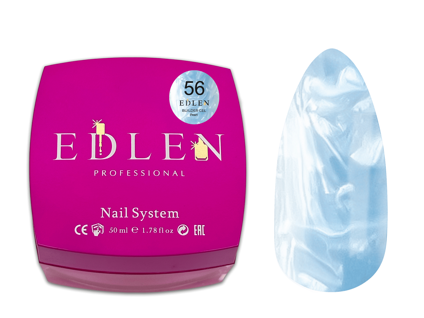 EdlenBuilder Jel PearlBuilder gel Pearl Edlen №56 50ml