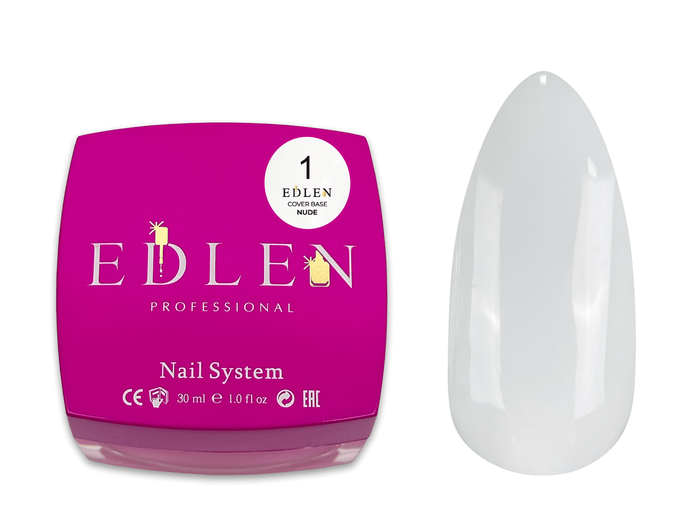 EdlenCover BaseCover base Nude Edlen 30 ml. №01