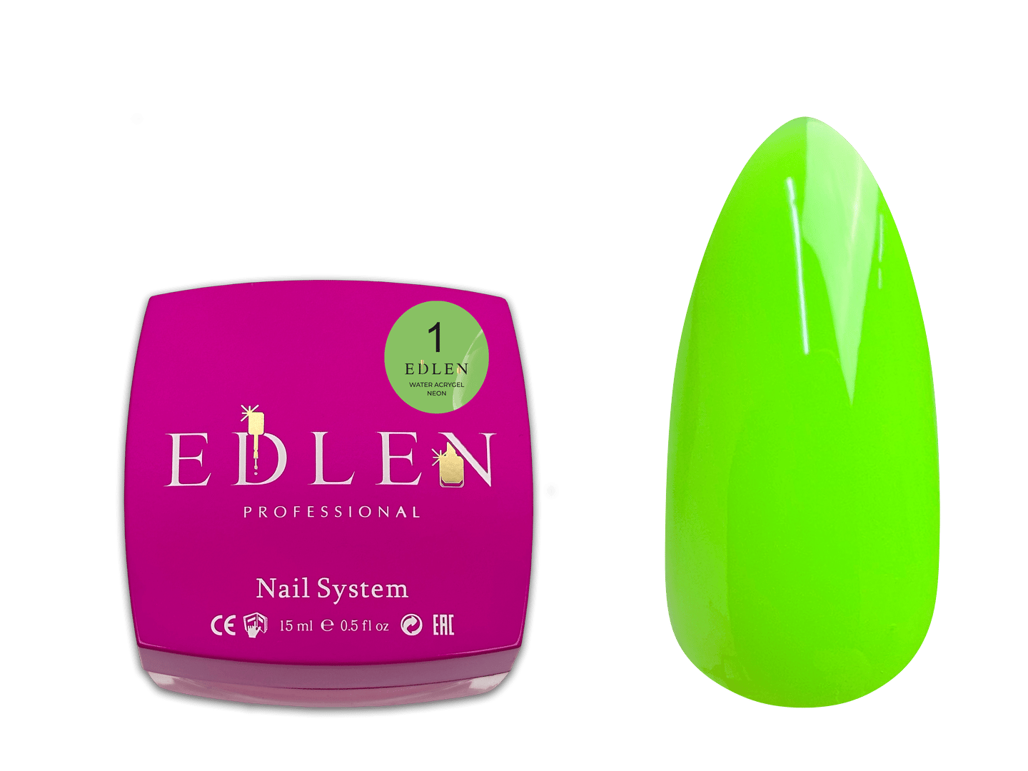 EdlenWater Akrilik JelWater akrilik jel 15 ml N1