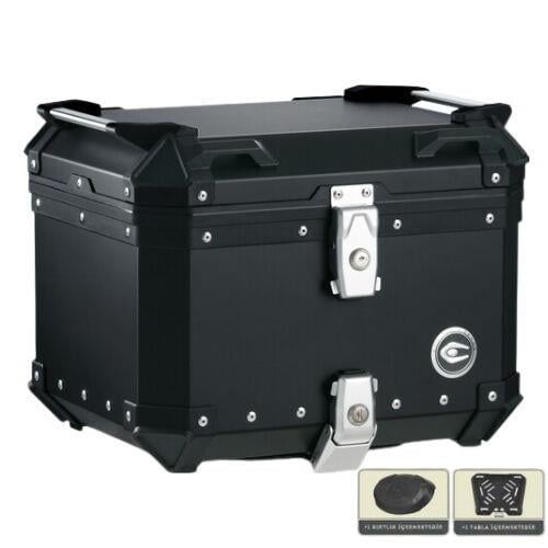 COOCASE ALÜMİNYUM ARKA ÇANTA 45L ( SİYAH)