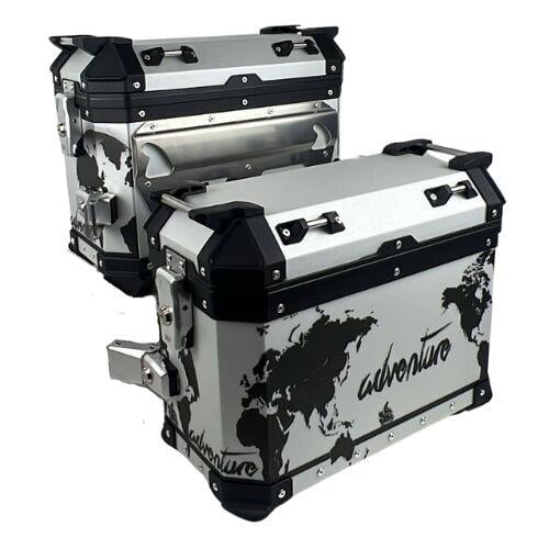 COOCASE ALÜMİNYUM YAN ÇANTA TAKIM 28L/33L