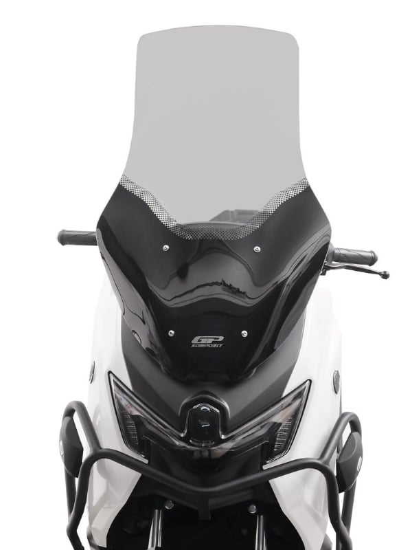 GP Kompozit Yamaha NMAX 125 / 155 2025 Uyumlu Ön Tur Camı Füme