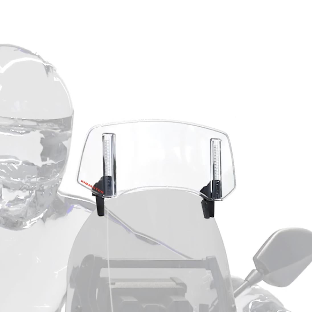 Knmaster RS-400A Yeni Nesil Kademeli Rüzgar Saptırıcı Şeffaf Ön Cam Uzatma / Deflektör