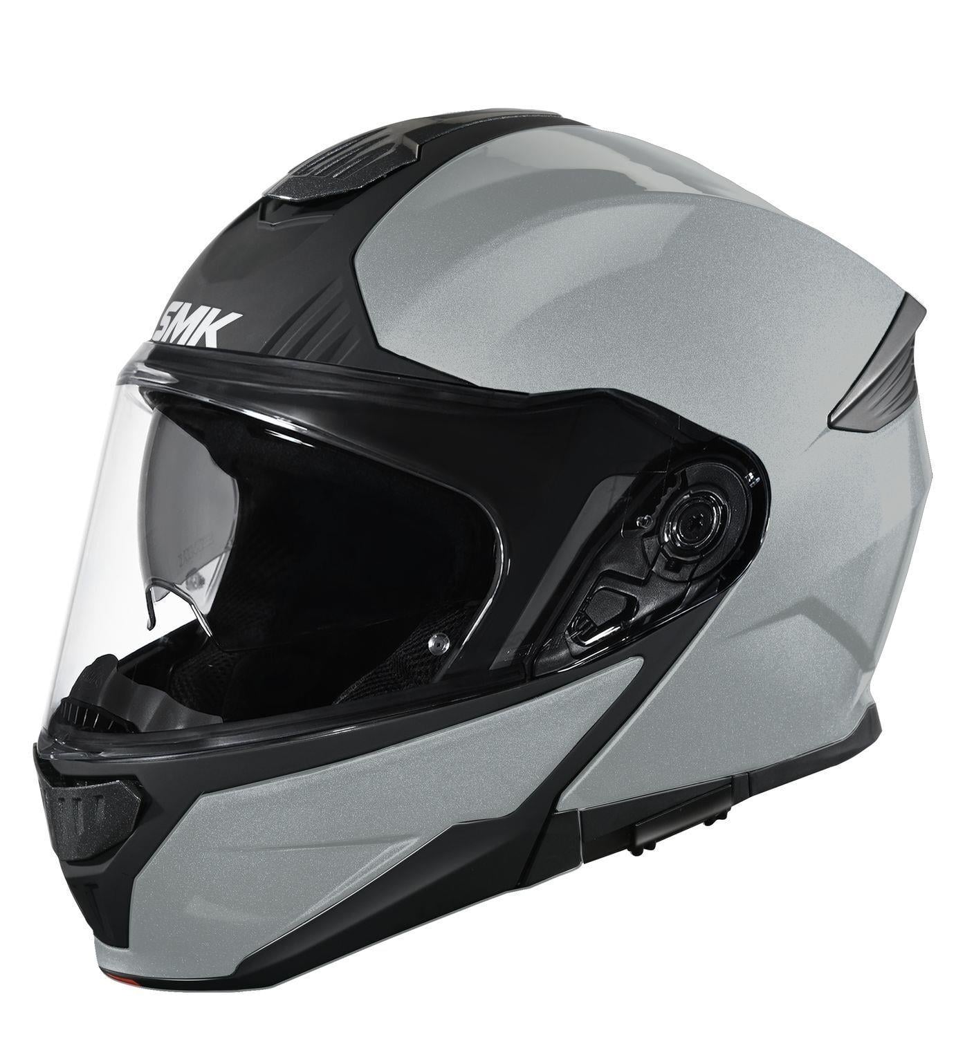 SMK GULLWING BLANK MATT ÇENE AÇILIR KASK