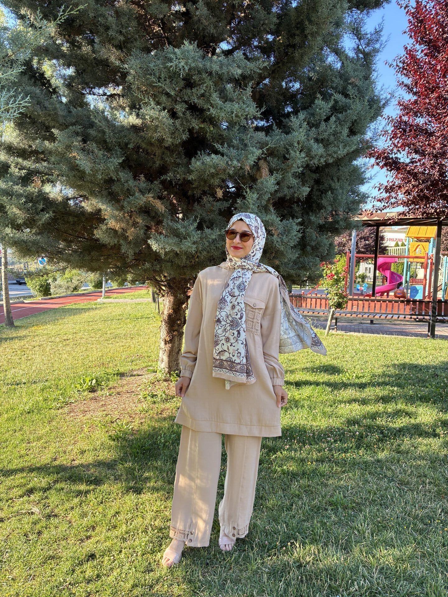 Camel Tensel Brode Detay Takım