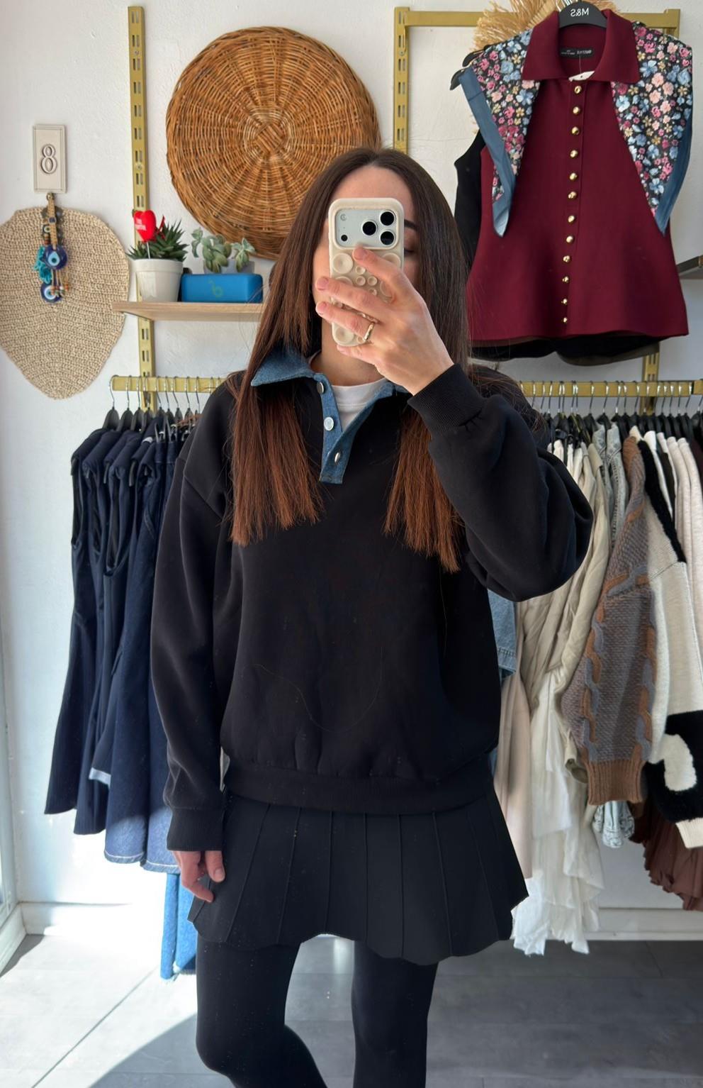Kot Yaka Sweatshirt