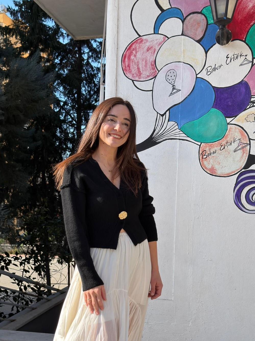 Ters Dikişli Tek Düğmeli Hırka