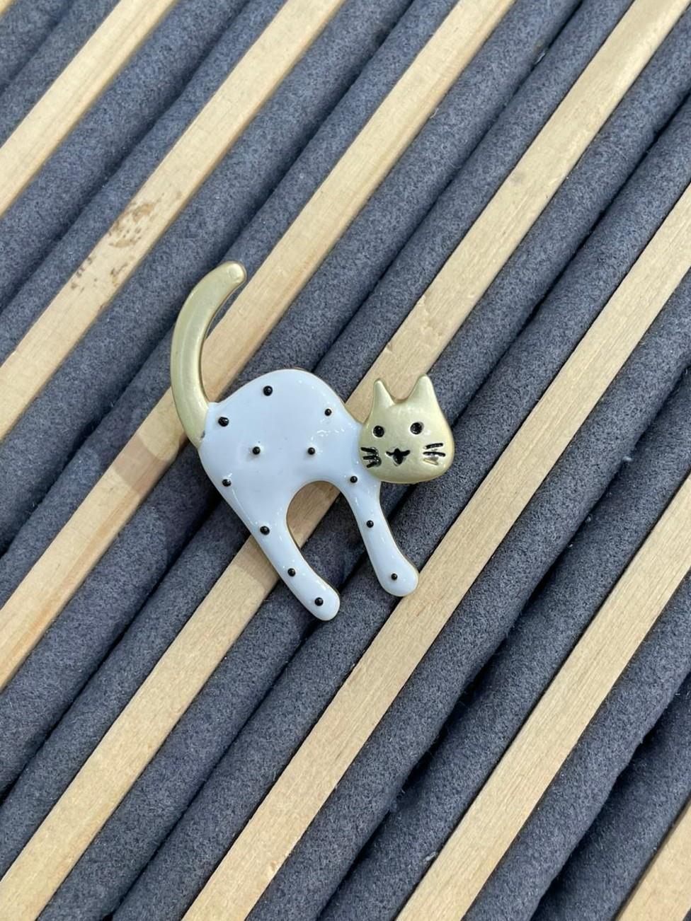 Kedi Broş