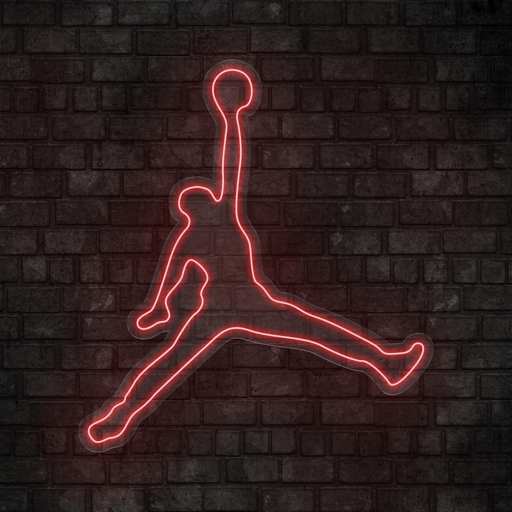 Basketbolcu Figürlü Led Neon