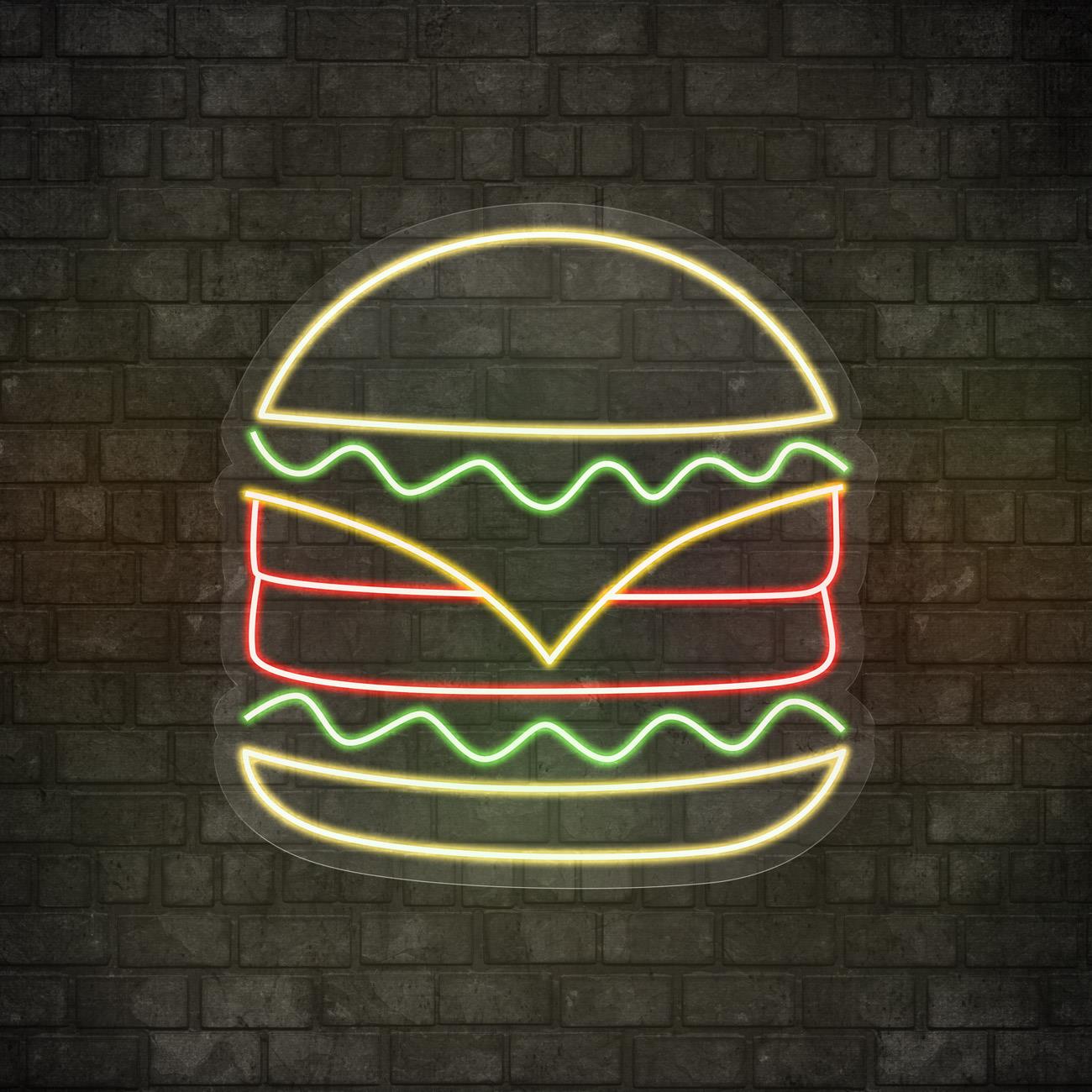 Burger Led Neon