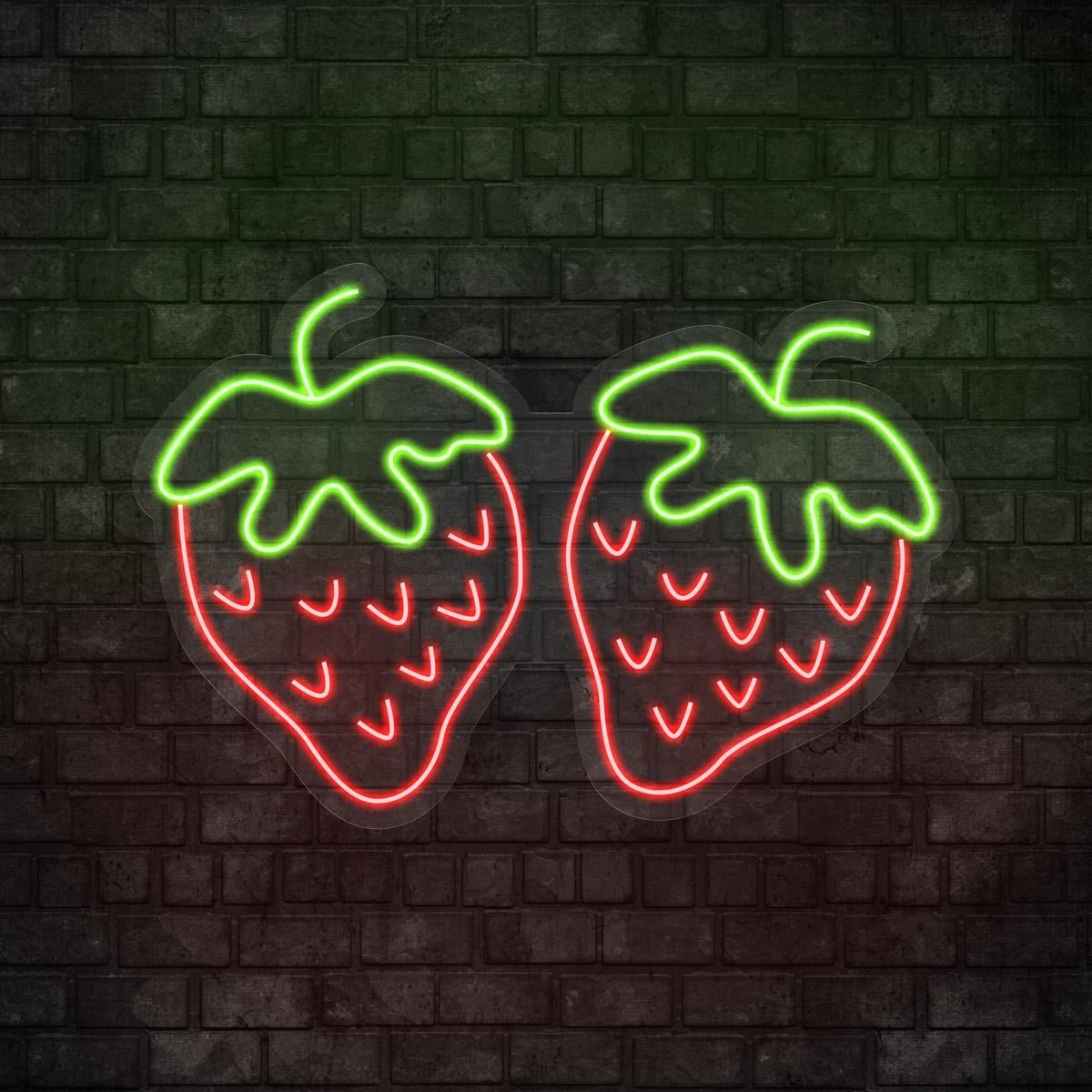 Çilek Led Neon