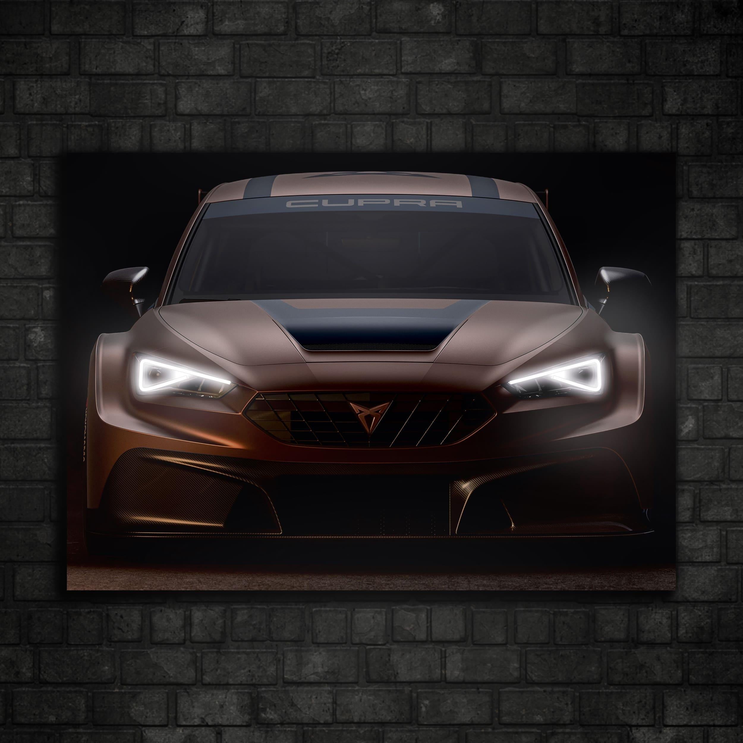 Cupra Leon Competición Araba Neon Tablo