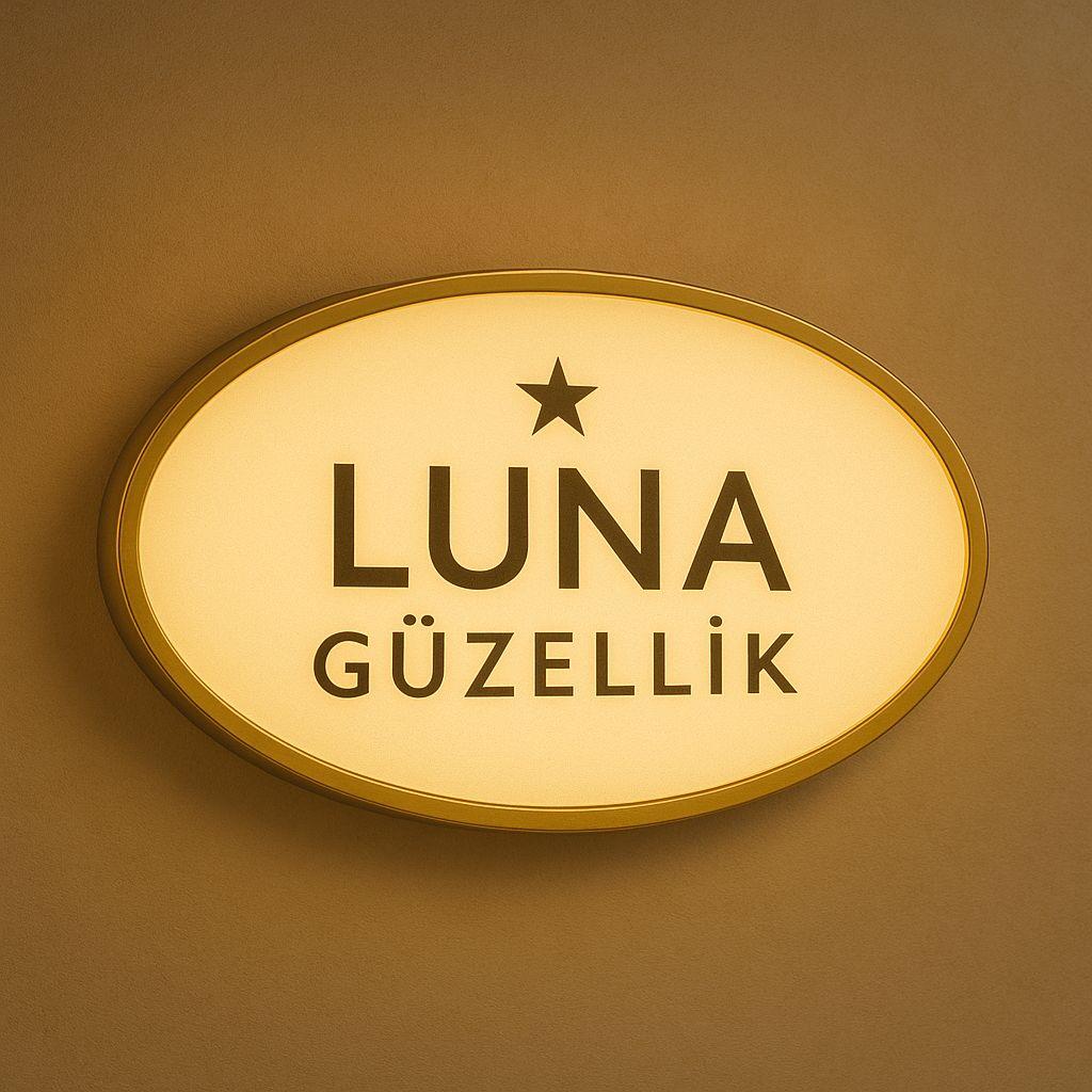 Gold Paslanmaz Elips Işıklı Logo Günışığı Led (Ölçü Seçenekli)