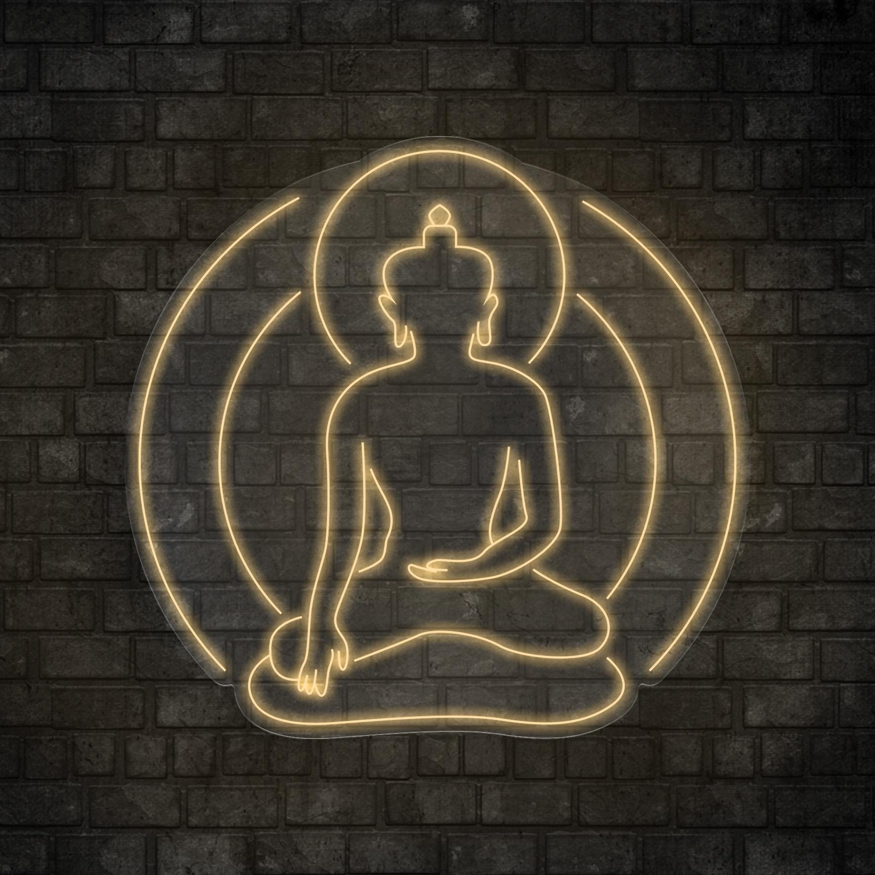 Meditasyon Zen Figürlü Led Neon