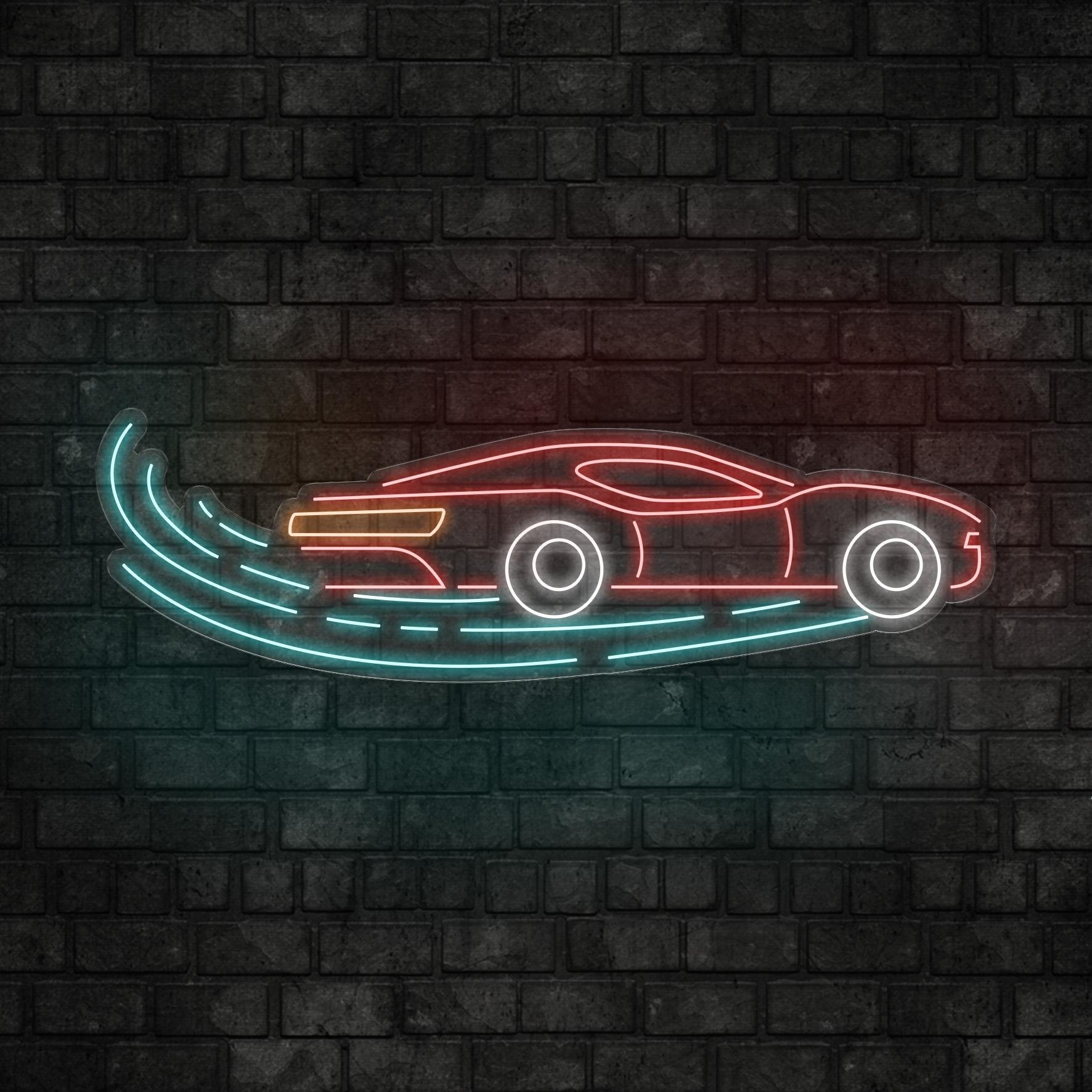 Racing Car Led Neon