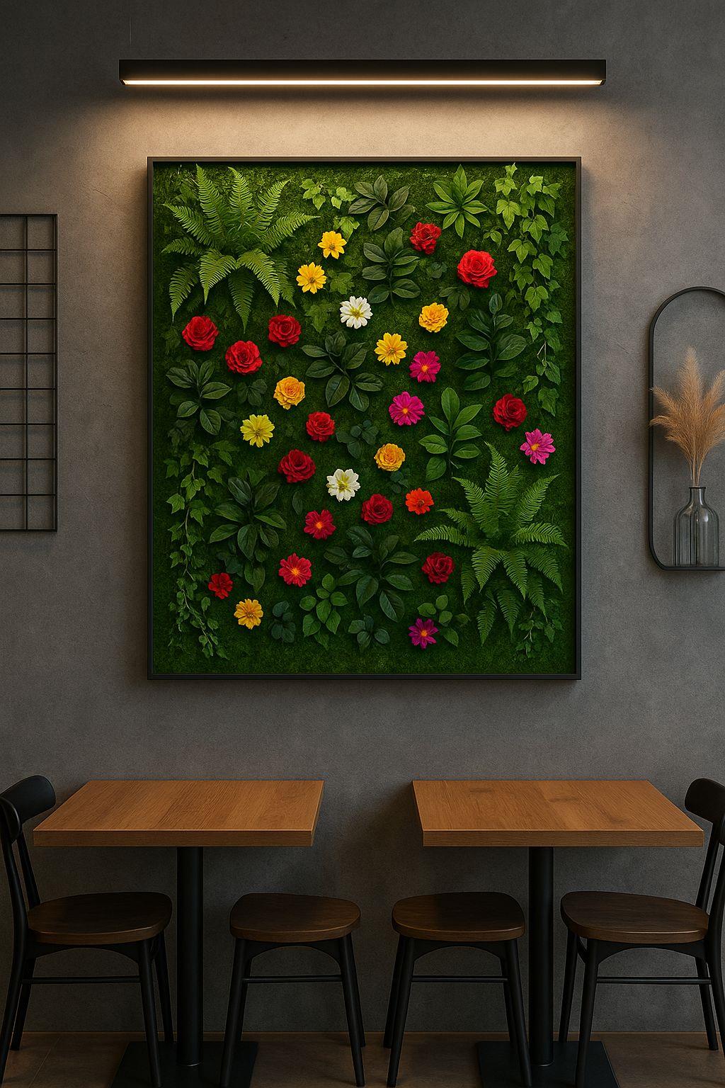 Yapay Dikey Bahçe 100x200cm