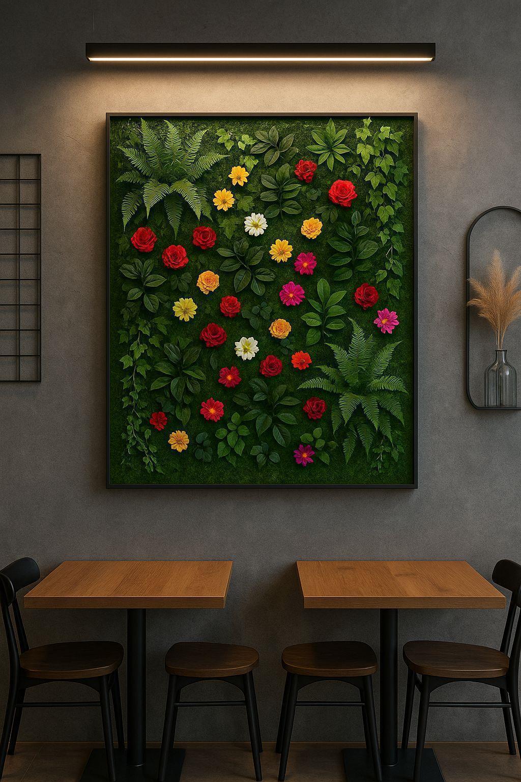 Yapay Dikey Bahçe 100x200cm