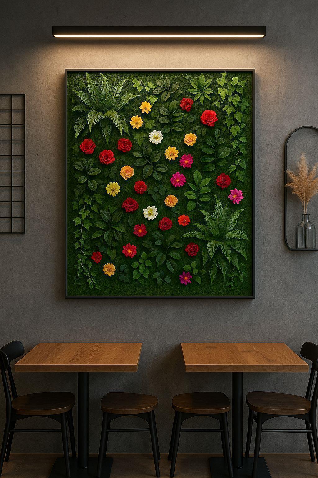 Yapay Dikey Bahçe 100x200cm