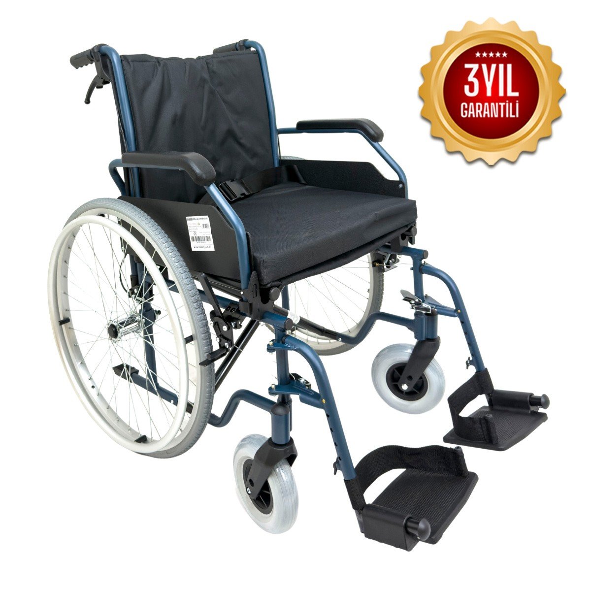 Römer R213 Lüx Alüminyum Manuel Tekerlekli Sandalye 40 Cm