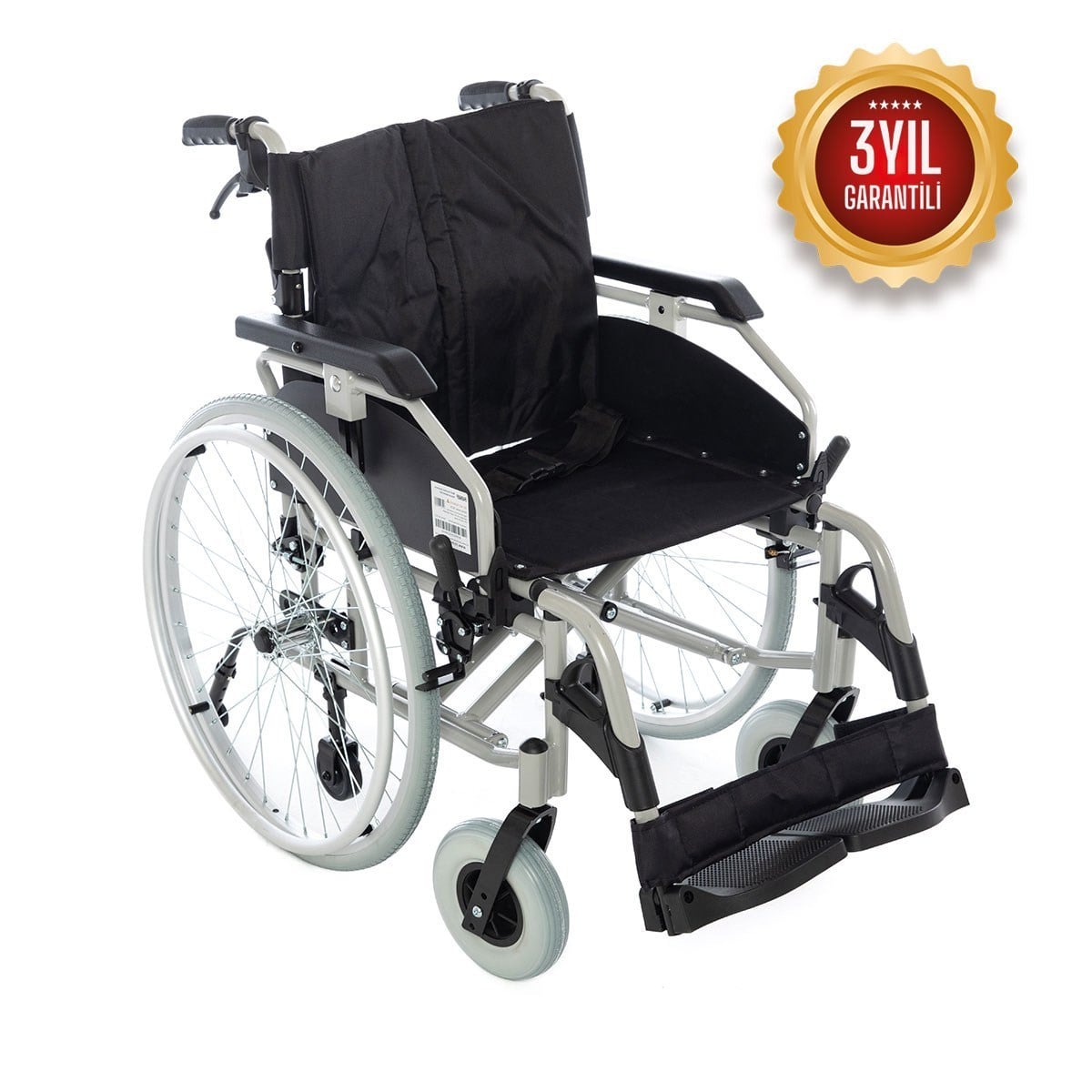 Römer R225 40cm Lüx Özellikli Alüminyum Manuel Tekerlekli Sandalye