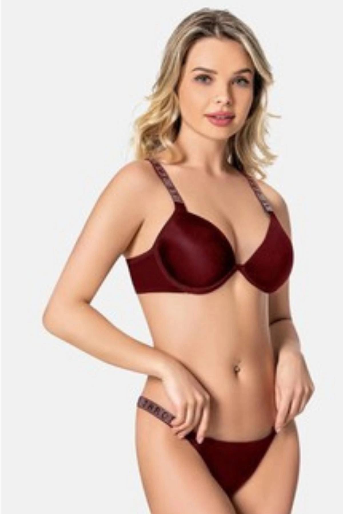 Askılı Push-up Sütyen Takım Kadın 5160