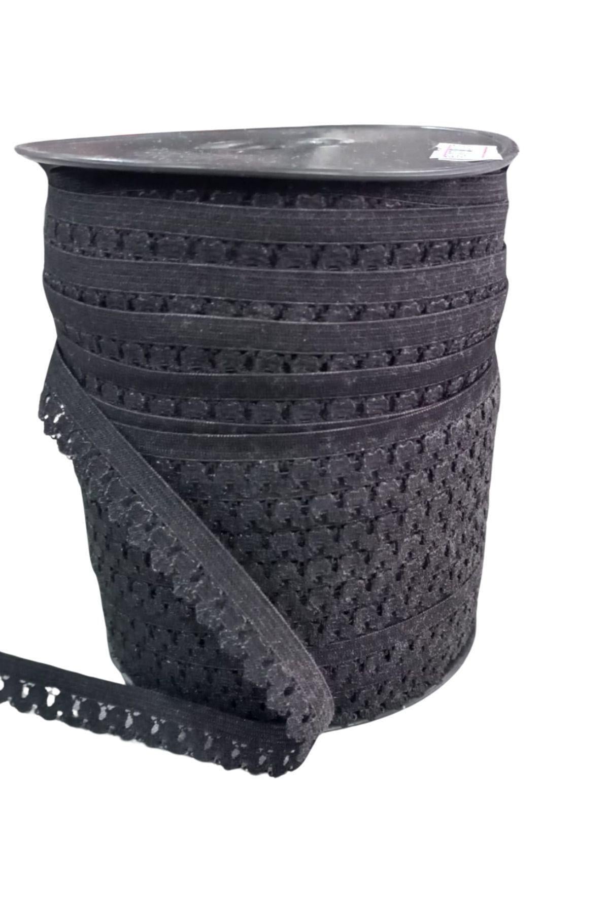 Çamaşır Askısı Şerit En 1 Cm Siyah 5 Metre