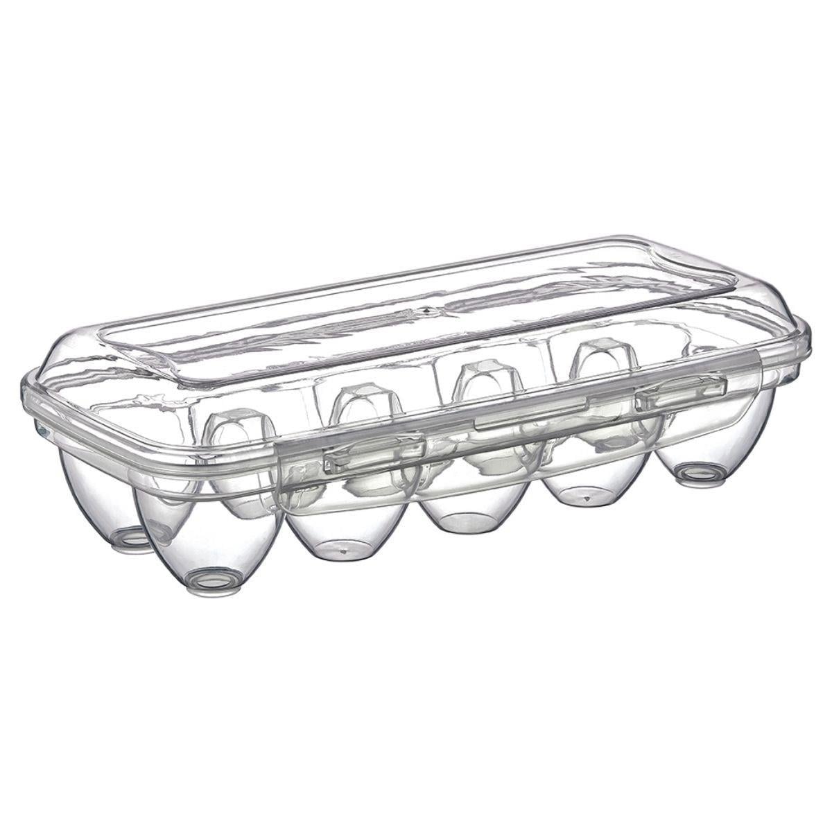 Çarşı Point® 10 Bölmeli Kilitli Kapaklı Yumurtalık Saklama Kutusu YU110