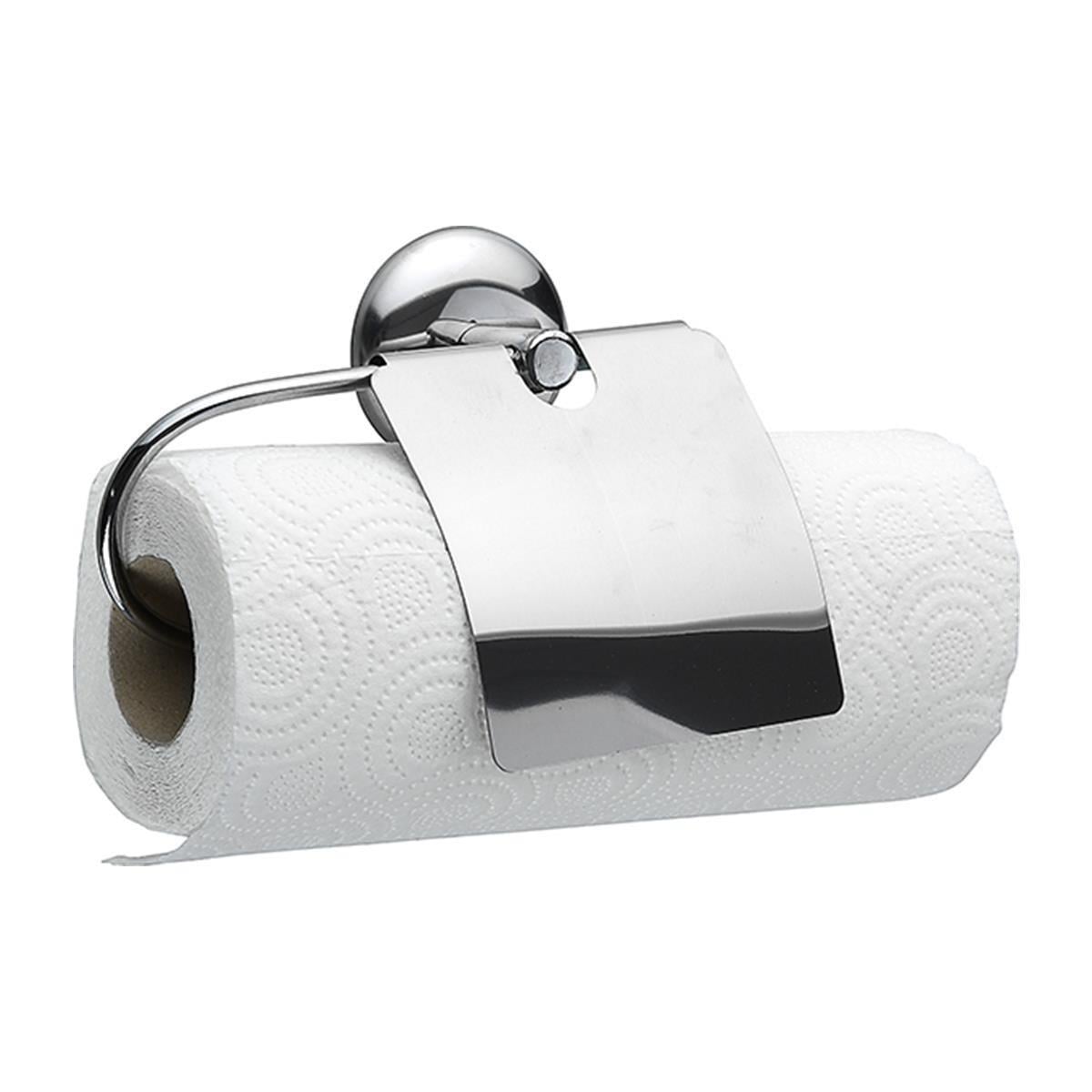 Çarşı Point® Dekoratif Kapaklı Paslanmaz Kağıt Havluluk Rulo Havlu Tutacağı