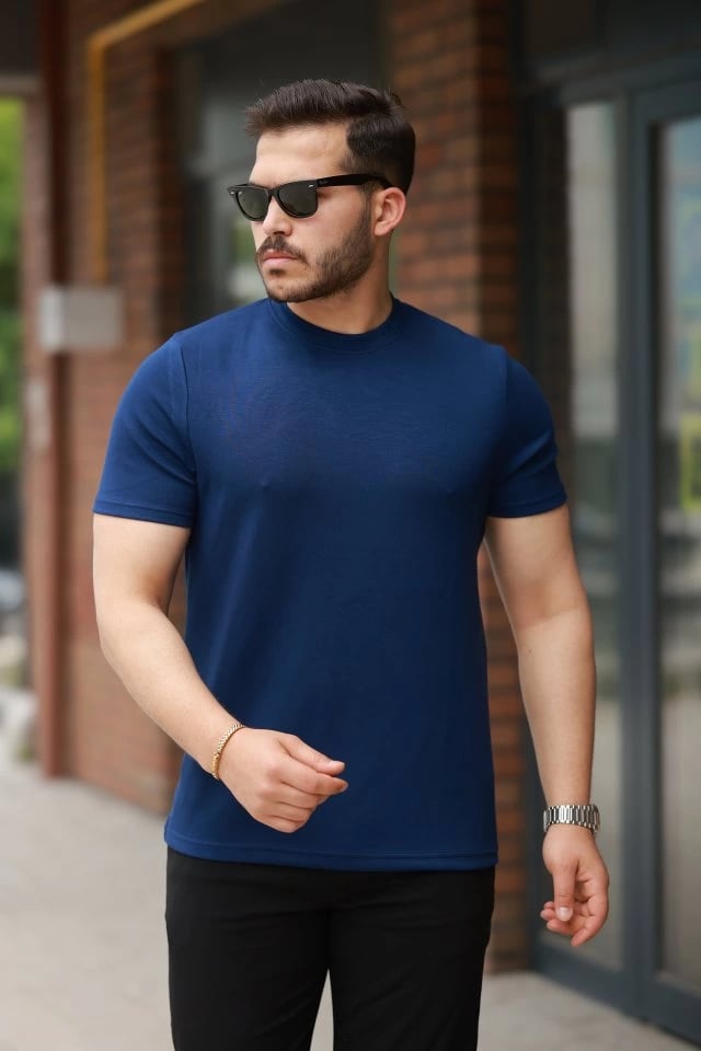Erkek Basic Kısa Kollu Tişört