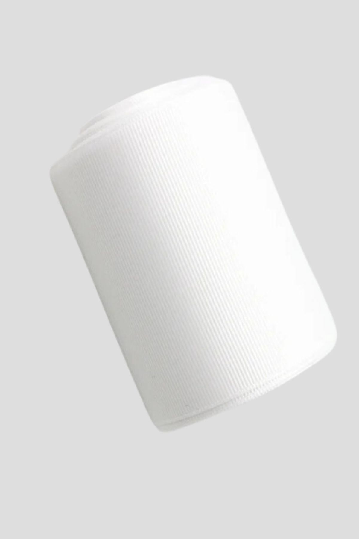 Grogren Kurdele 1 Cm 10 Metre Beyaz