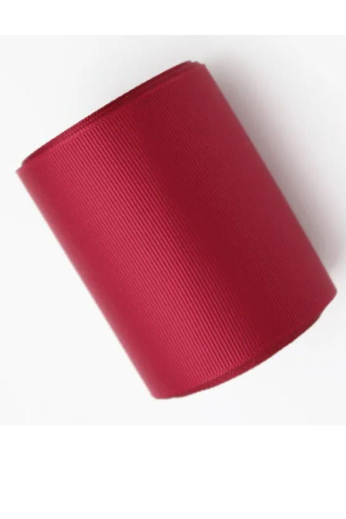 Grogren Kurdele 3 Cm 10 Metre  Bordo