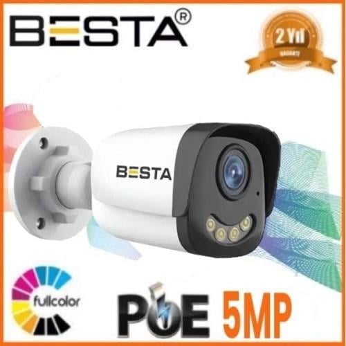 IP POE BT-1241 5mp Warm Led Güvenlik Kamerası