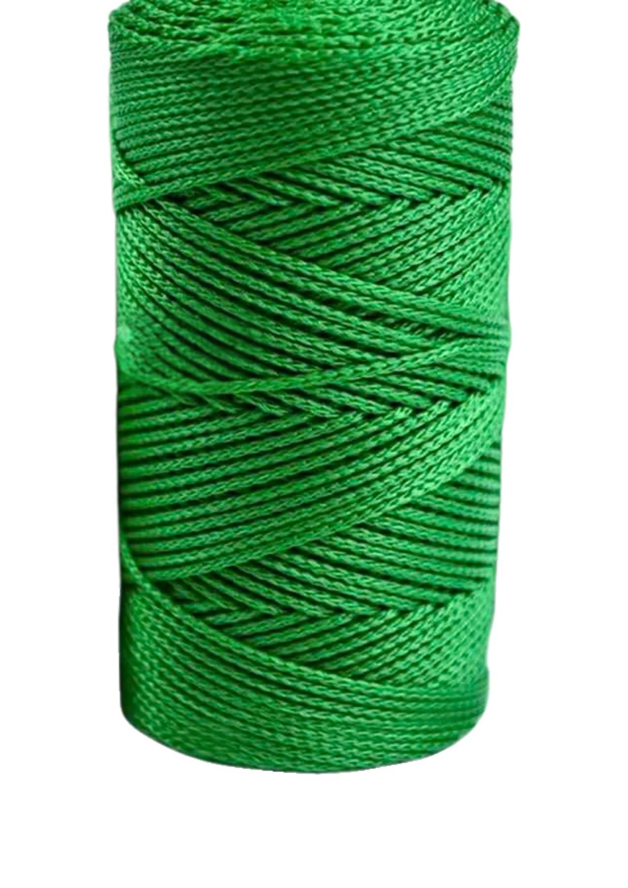 Makrome İpi 3mm Polyester Koyu Yeşil