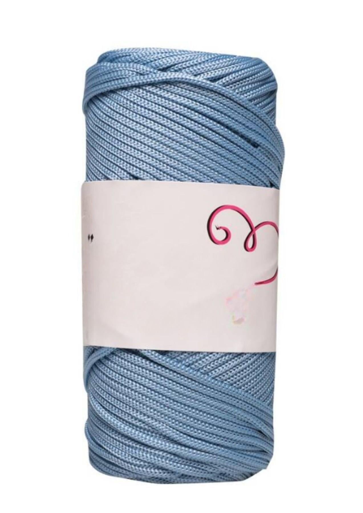 Makrome İpi 3mm Polyester Mavi