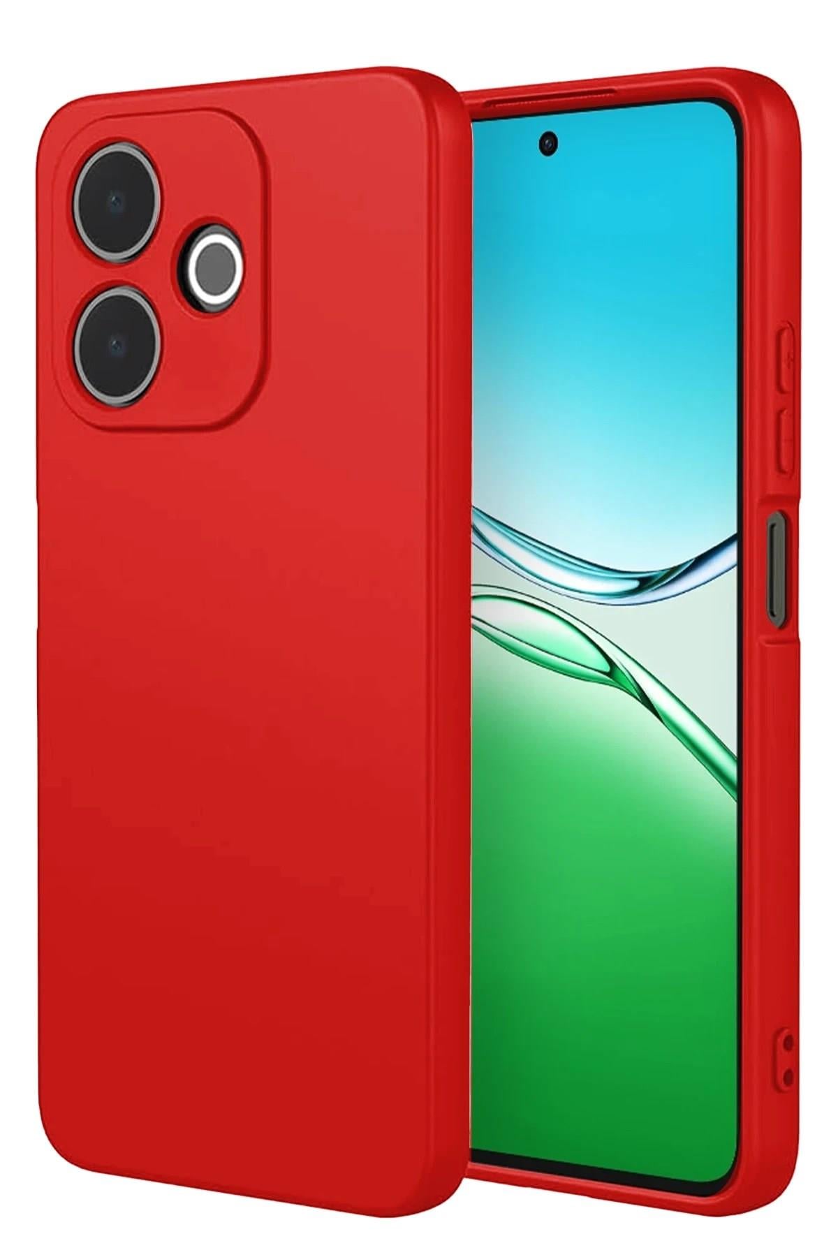 Mey İthalat®   A5 Pro 4G First Silikon - Kırmızı