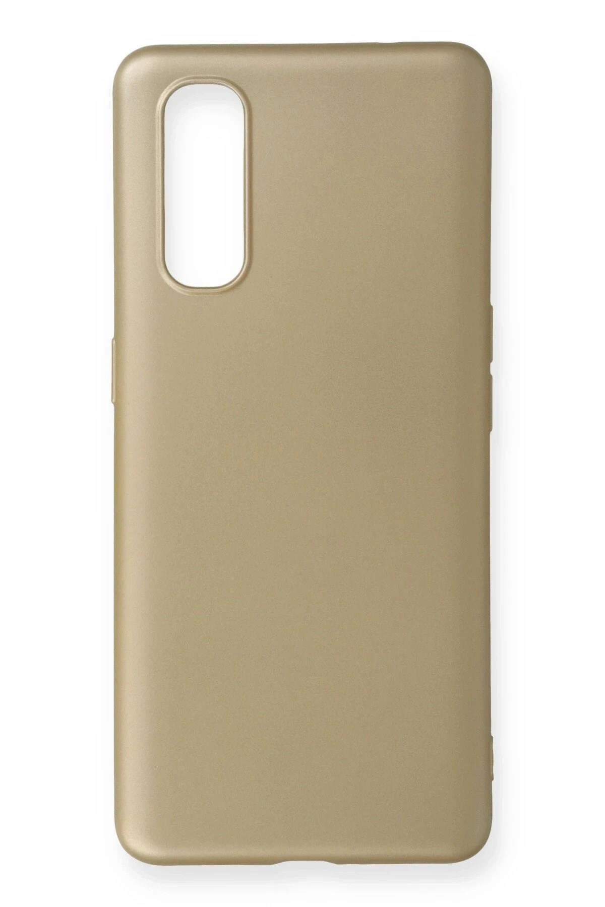 Mey İthalat®   Find X2 Kılıf First Silikon - Gold