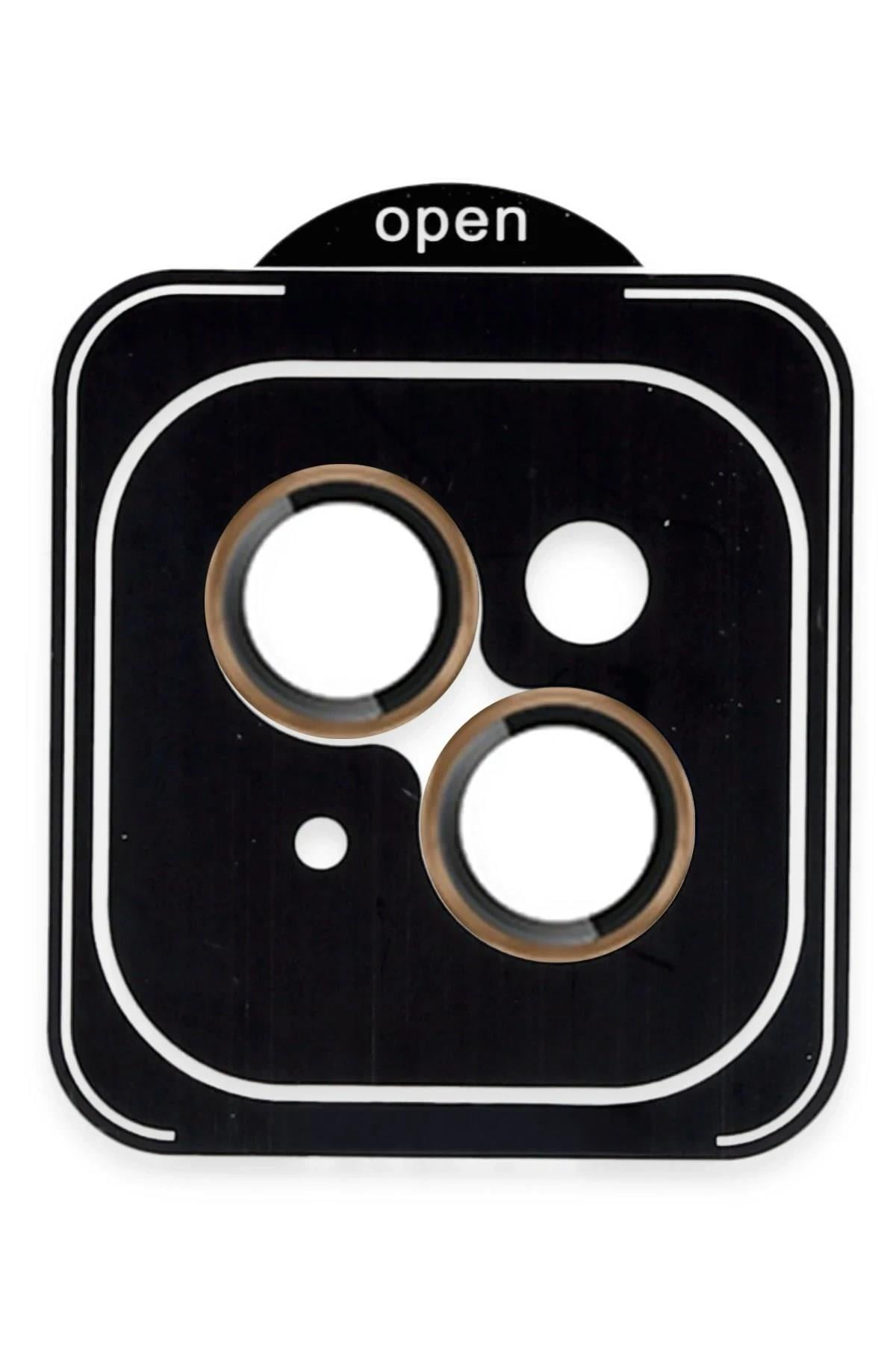 Mey İthalat®   iPhone 13 PVD Metal Kamera Lens - Gold