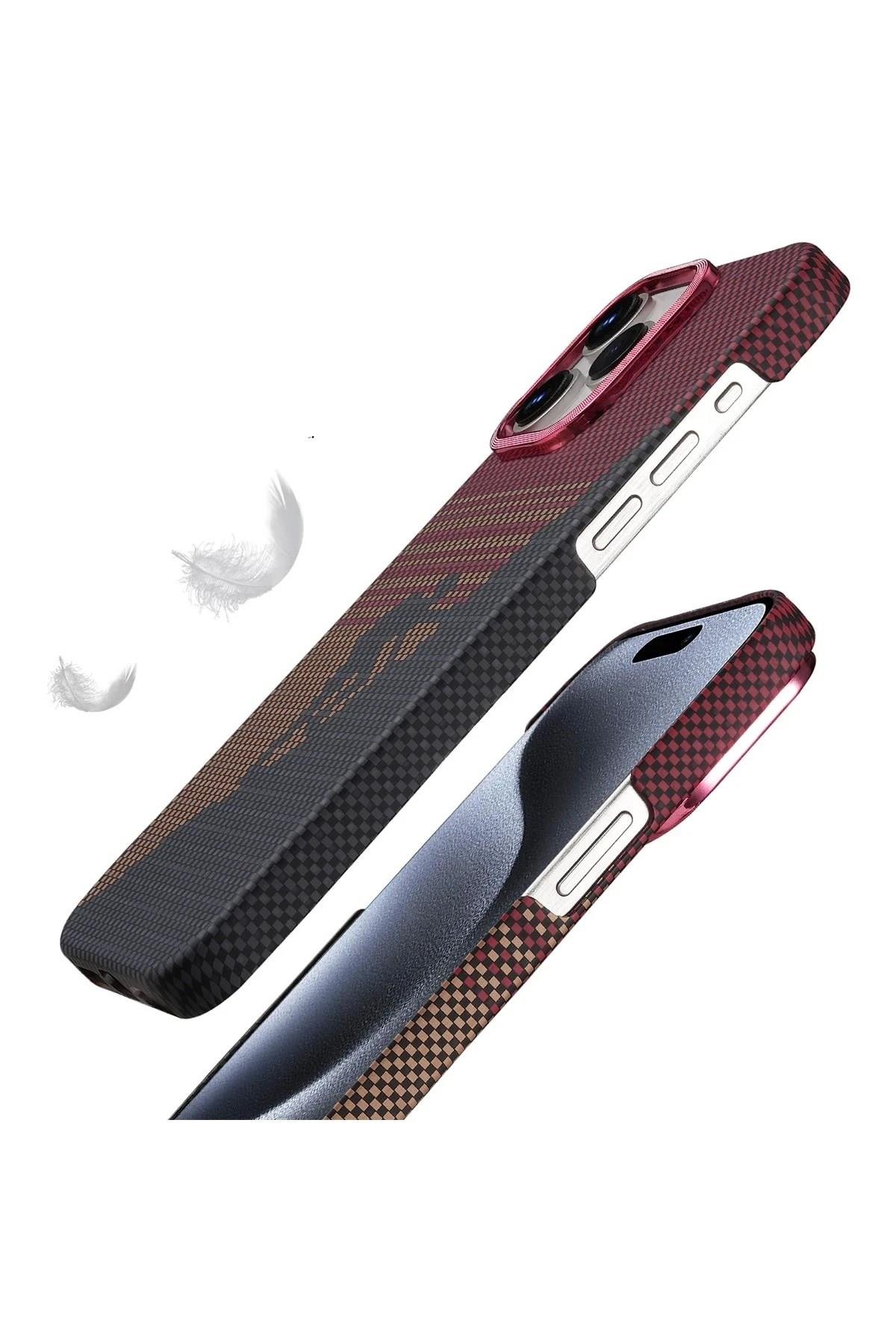Mey İthalat®   iPhone 15 Pro Max Vega Magsafe Kapak - Mavi