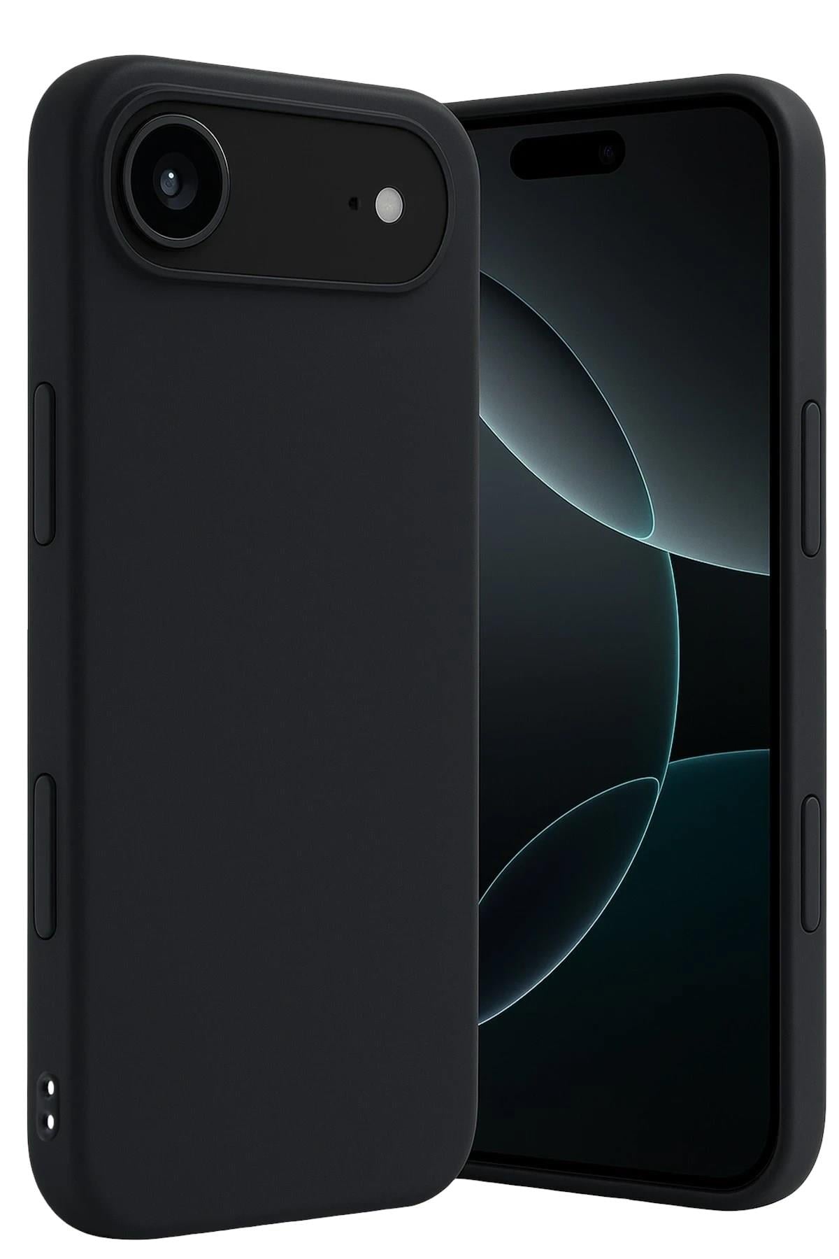Mey İthalat®   iPhone 17 Air First Silikon - Siyah