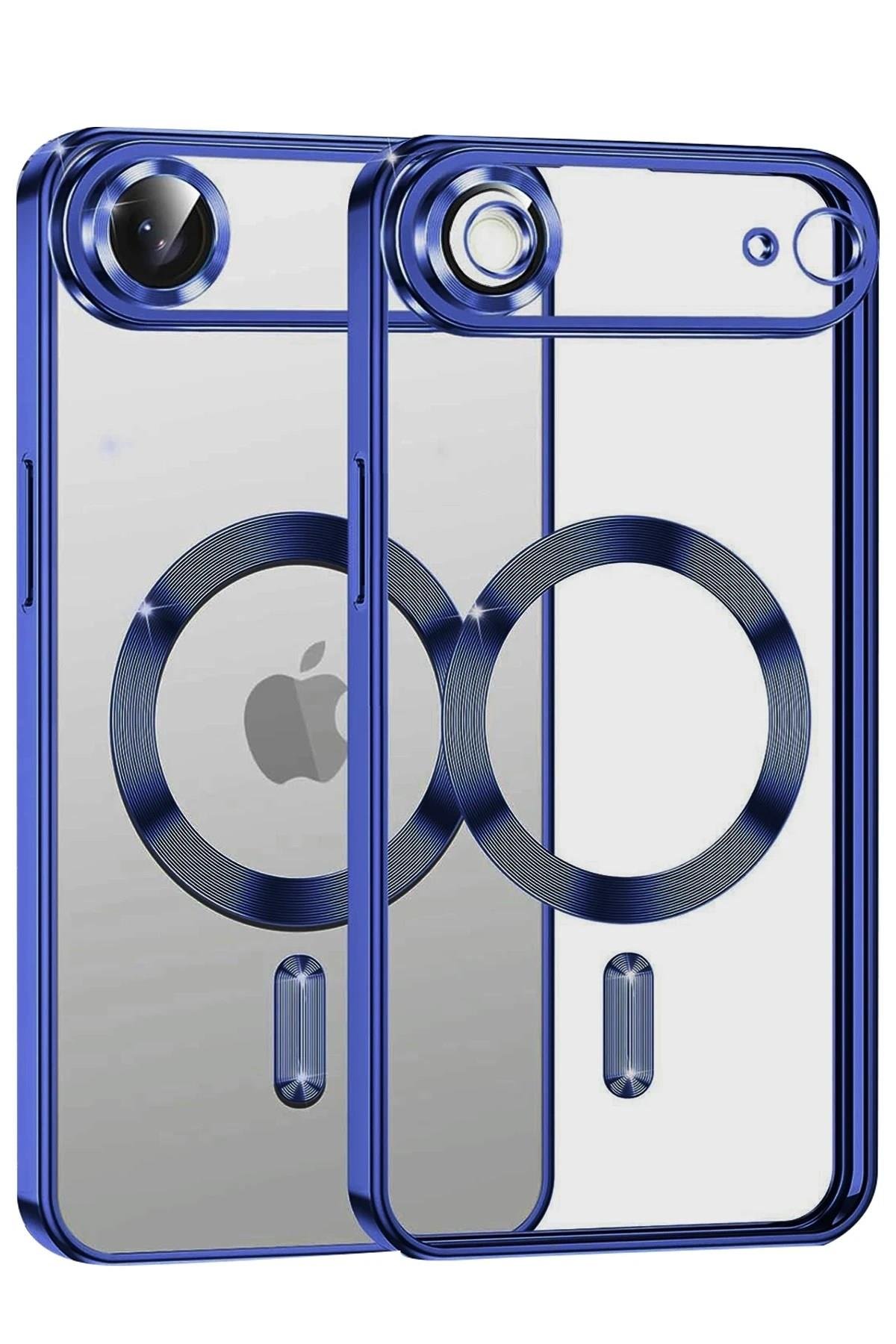 Mey İthalat®   iPhone 17 Air Kross Magneticsafe Kapak - Lacivert