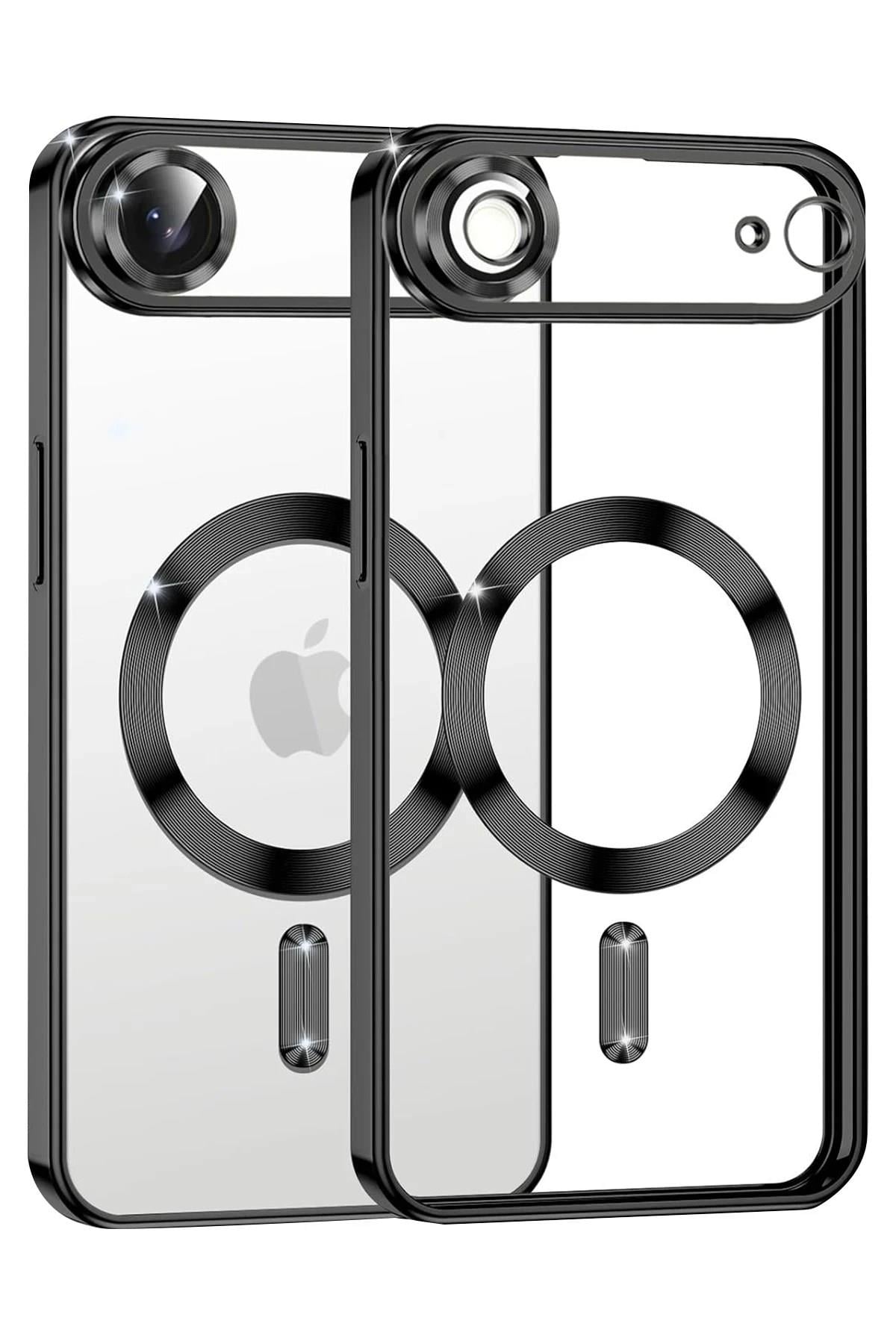 Mey İthalat®   iPhone 17 Air Kross Magneticsafe Kapak - Siyah