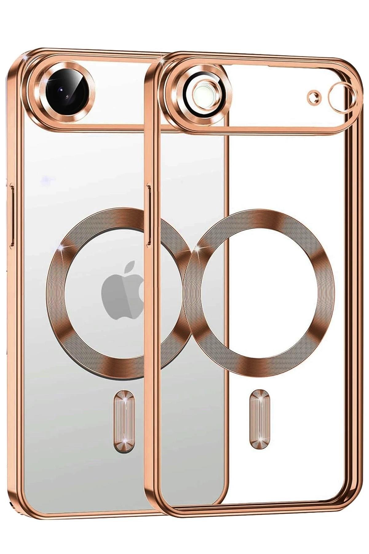 Mey İthalat®   iPhone 17 Air Kross Magneticsafe Kapak - Turuncu