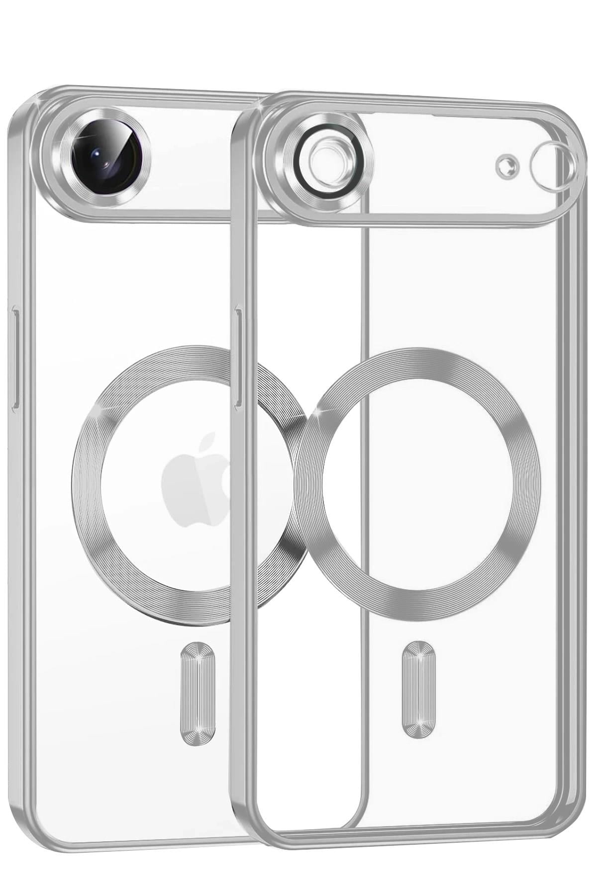 Mey İthalat®   iPhone 17 Air Kross Magneticsafe Kapak - Gümüş